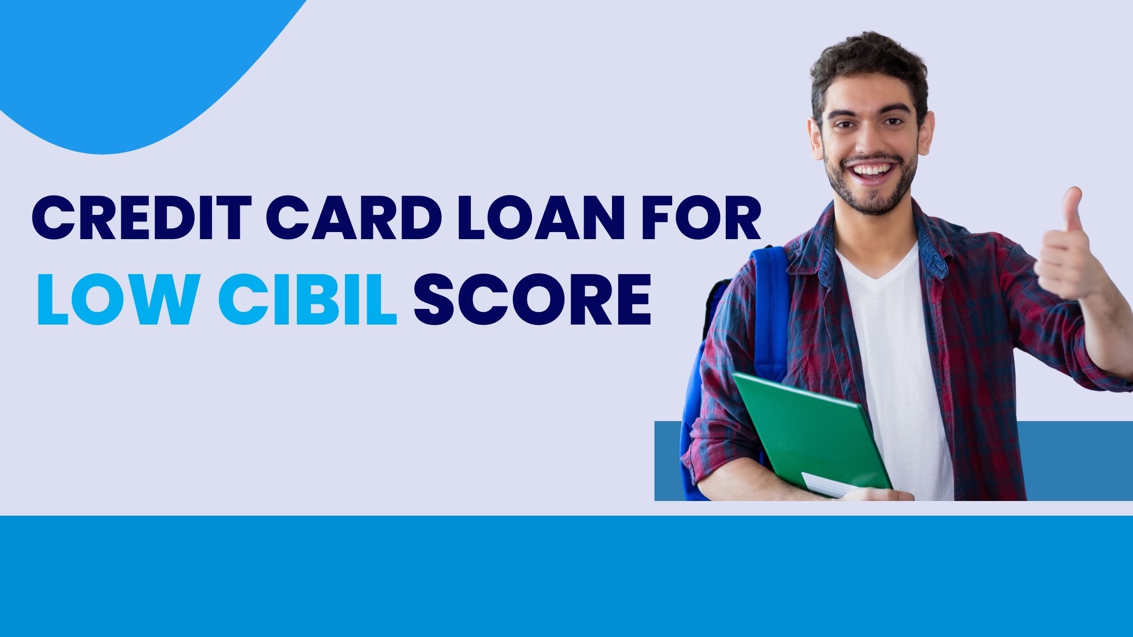 credit card loan for low CIBIL score