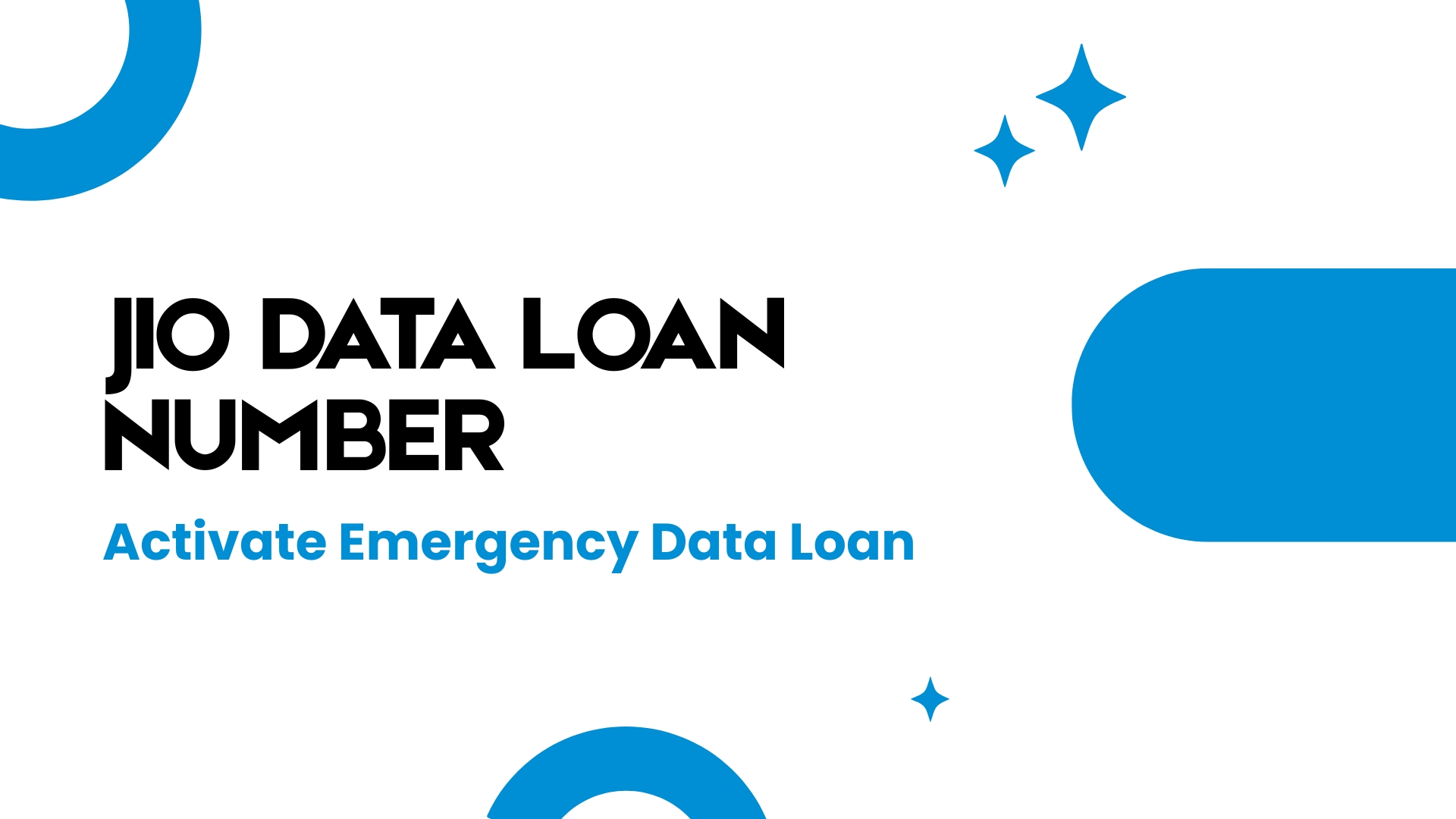 jio data loan number