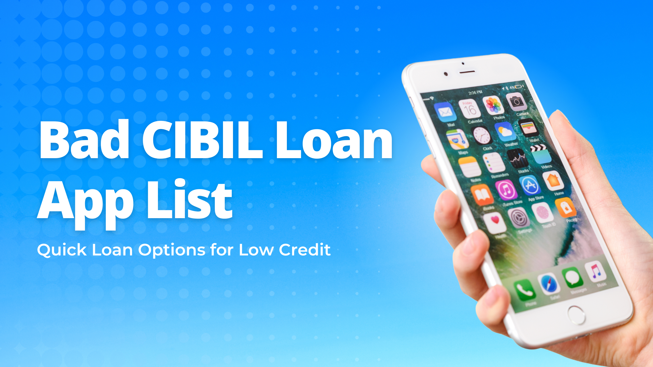 Bad CIBIL Loan App List